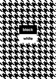 千鳥格子 -monochrome-