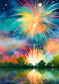 Beautiful Fireworks Theme#849