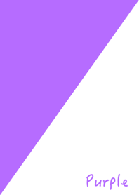 Simple Purple & White No.10