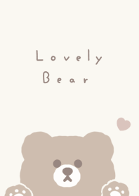 Popping Bear/green beige