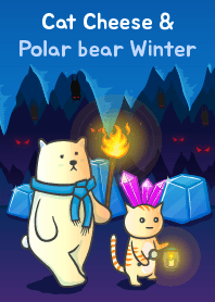 Cat Cheese & Polar bear Winter 7th story