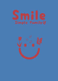 Smile & Tulip Pale Salvia Blue