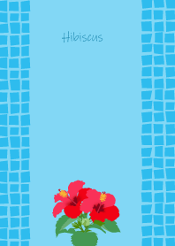 August's birth flower,Hibiscus