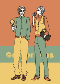 二人でおでかけ -retro