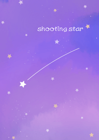 shooting star ~purple sky
