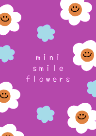 mini smile flowers THEME 167