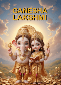 พระแม่ลักษมี&พระพิฆเนศ-รวย โชคดีมั่งคั่ง