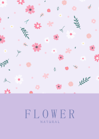 FLOWER PURPLE -NATURAL- 54
