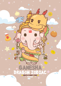 Ganesha & Dragon Zodiac x Wealth