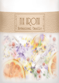 Botanical Candle -mix aroma-
