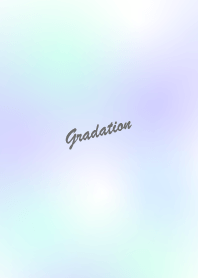 gradation / purple & green