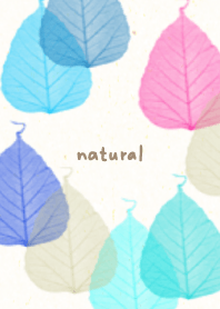 A leaf Stack Blue Pink8 from Japan