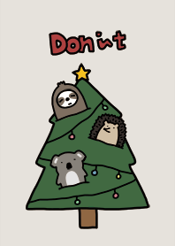 樹懶阿尼－和豆尼特一起過聖誕節