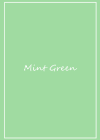 Simple mint green
