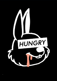 HUNGRY RABBIT -BLACK- THEME 62