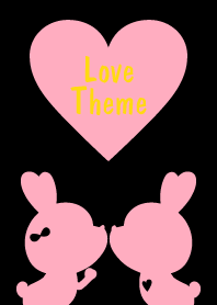 LOVE THEME Pink and Black 73
