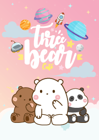 Bear Pastel Galaxy Pink