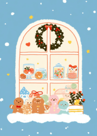 Christmas Warm cat V9