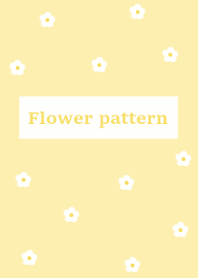 flower pattern#yellow