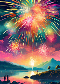 Beautiful Fireworks Theme#196