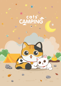 Cats Camping Lover