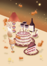 Golden fish birthday party