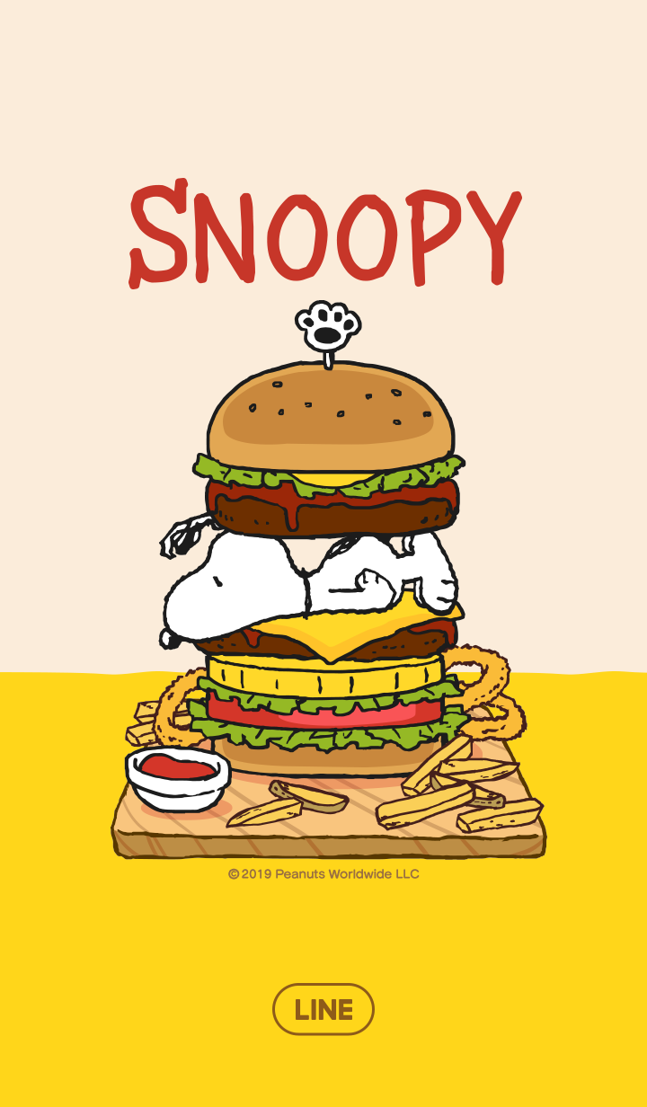 Snoopy☆แฮมเบอร์เกอร์