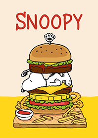 Snoopy☆แฮมเบอร์เกอร์