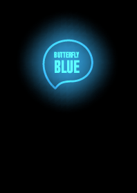 Butterfly Blue Neon Theme