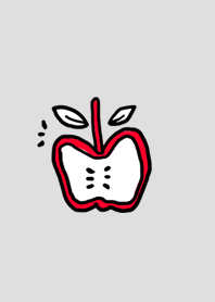 Fashionable apple icon