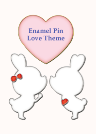 Enamel Pin LOVE Pair 43