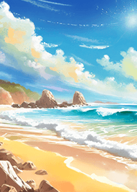 Beautiful real scenery(Summer-597)