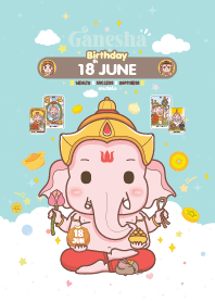 Ganesha x June 18 Birthday