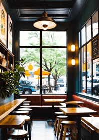 Cozy Coffee shop 4E2182