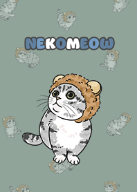 nekomeow14 - dusty green