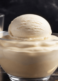 VANILLA ICE CREAM GLASS