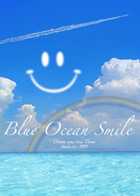 運気UP!! スマイルと海 Blue Ocean Smile2