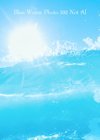 Blue Water Photo 332 Not AI