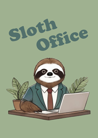 Sloth Office(grey green)