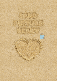 Sand Picture Heart 47