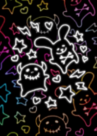 ロックなウサギとドクロちゃん～ネオン～