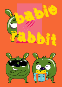 Babie-Rabbit in Green