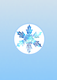 Snow light blue @ winter feature