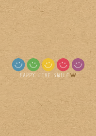 -HAPPY FIVE SMILE- CROWN 12