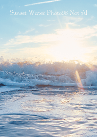 Sunset Water Photo96 Not AI