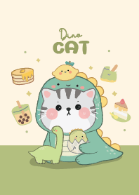 สวัสดี! แมวไดโนน่ารัก : เขียวกรีน