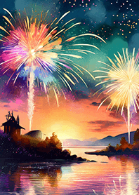Beautiful Fireworks Theme#479