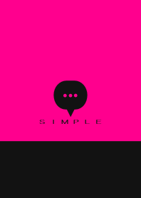 SIMPLE(black pink)V.1713b