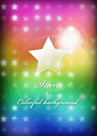 Stars & Colorful background