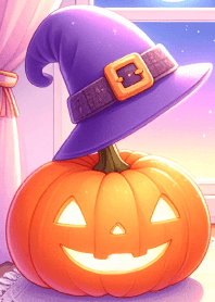 Halloween hat and pumpkin lantern Vol.1